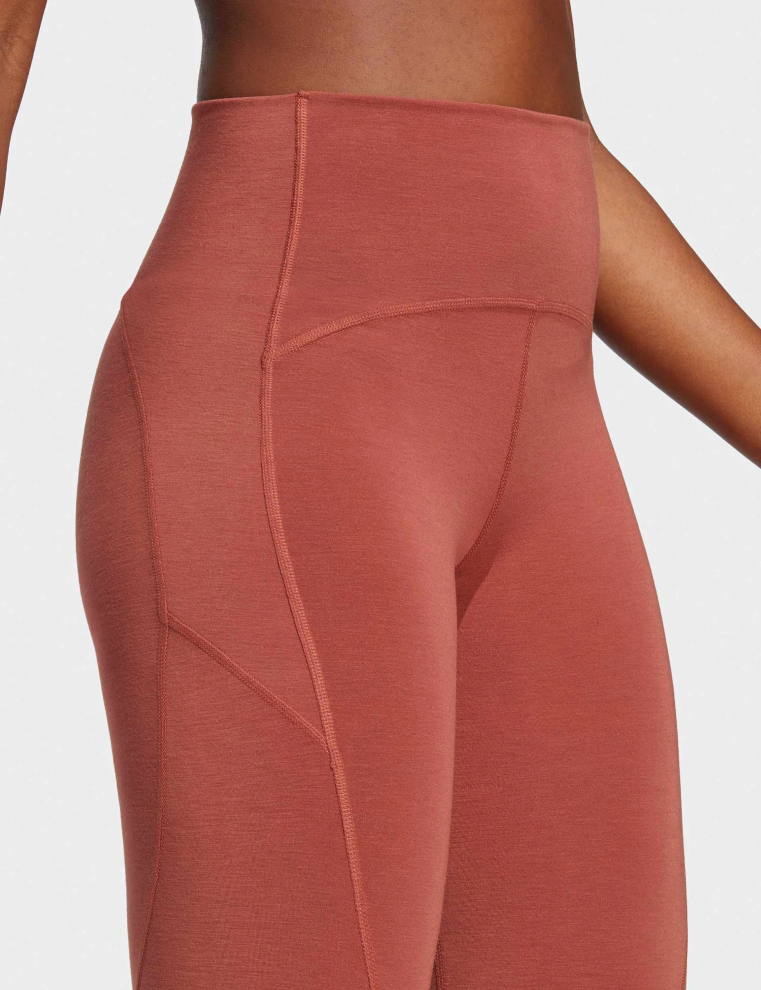 7/8 Yoga Leggings - Wild Sepia 5 7/8 Yoga Leggings - Wild Sepia - Image 3