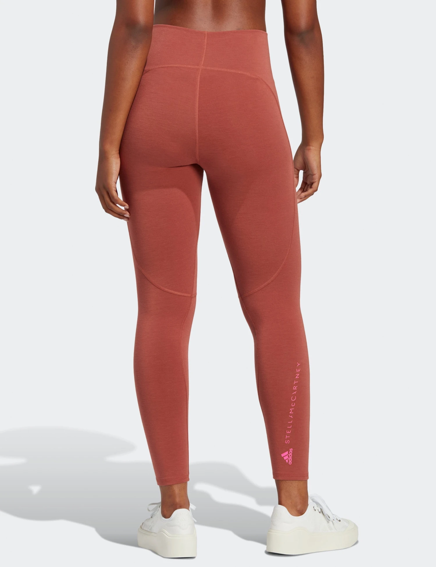 7/8 Yoga Leggings - Wild Sepia 4 7/8 Yoga Leggings - Wild Sepia - Image 2