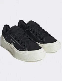 Court Shoes - Core Black/Off White 12 Court Shoes - Core Black/Off White -Sportswear Store adidas x stella mccartney court shoes black white HP5702 5