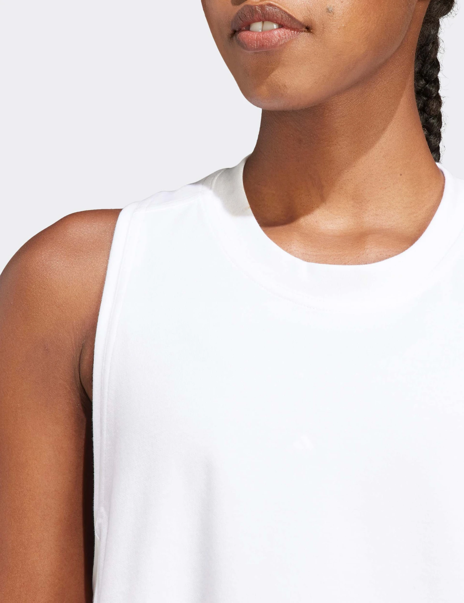 Logo Tank - White 6 Logo Tank - White - Image 4