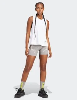 Logo Tank - White 14 Logo Tank - White -Sportswear Store adidas x stella mccartney logo tank white IB6858 5