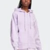 Sportswear Full Zip Hoodie - Purple Glow 2 Sportswear Full Zip Hoodie - Purple Glow -Sportswear Store adidas x stella mccartney sportswear full zip hoodie purple glow IJ0580 1