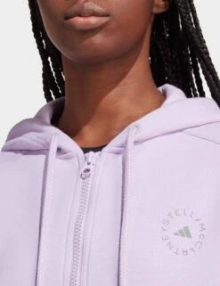 Sportswear Full Zip Hoodie - Purple Glow 12 Sportswear Full Zip Hoodie - Purple Glow -Sportswear Store adidas x stella mccartney sportswear full zip hoodie purple glow IJ0580 4