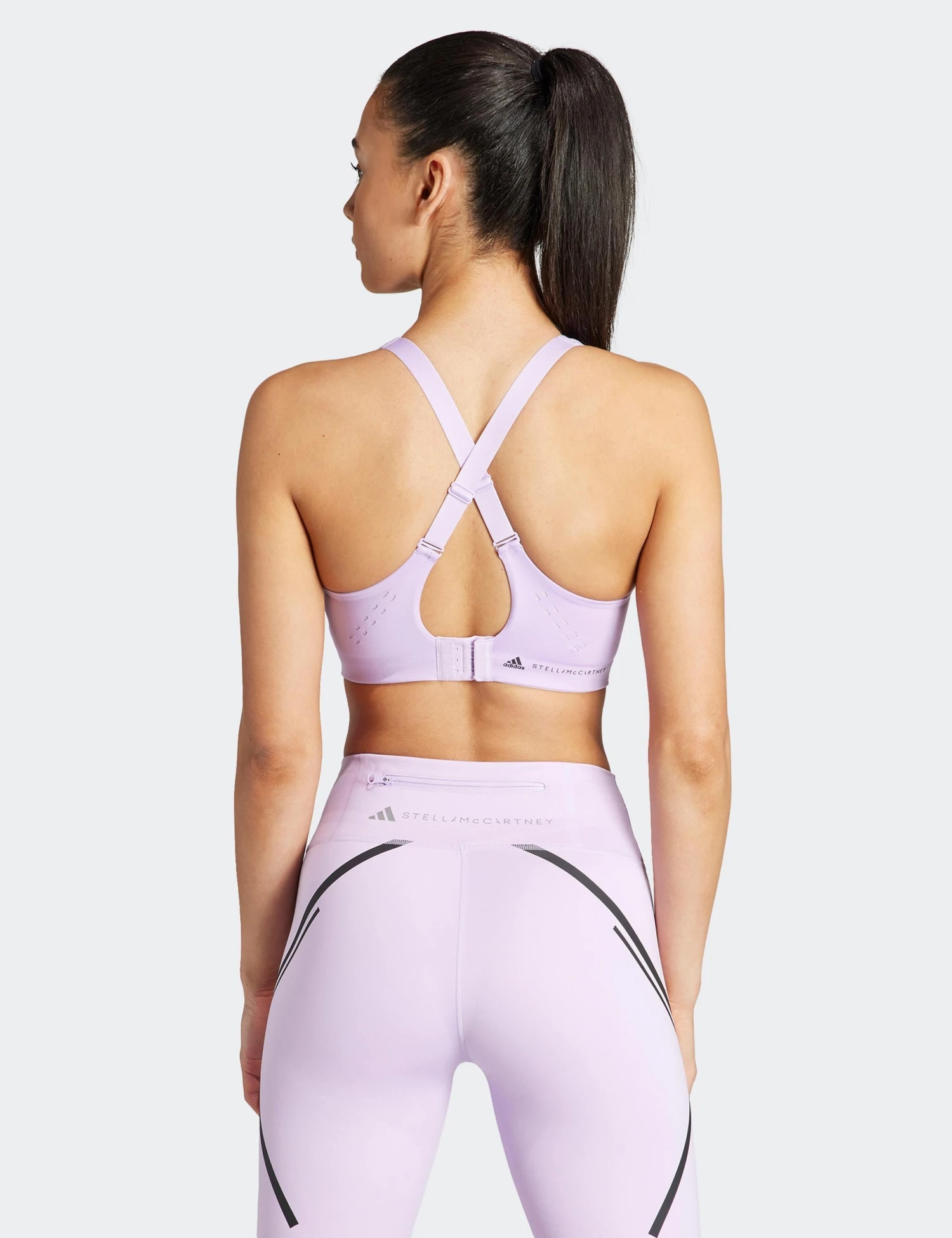TruePace High Support Sports Bra - Purple Glow 4 TruePace High Support Sports Bra - Purple Glow - Image 2