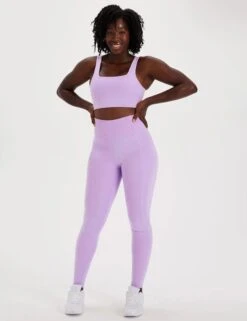 Girlfriend Collective Compressive High Waisted 7/8 Legging - Lilac 16 Girlfriend Collective Compressive High Waisted 7/8 Legging - Lilac -Sportswear Store girlfriend collective compressive high waisted 7 8 legging lilac 4