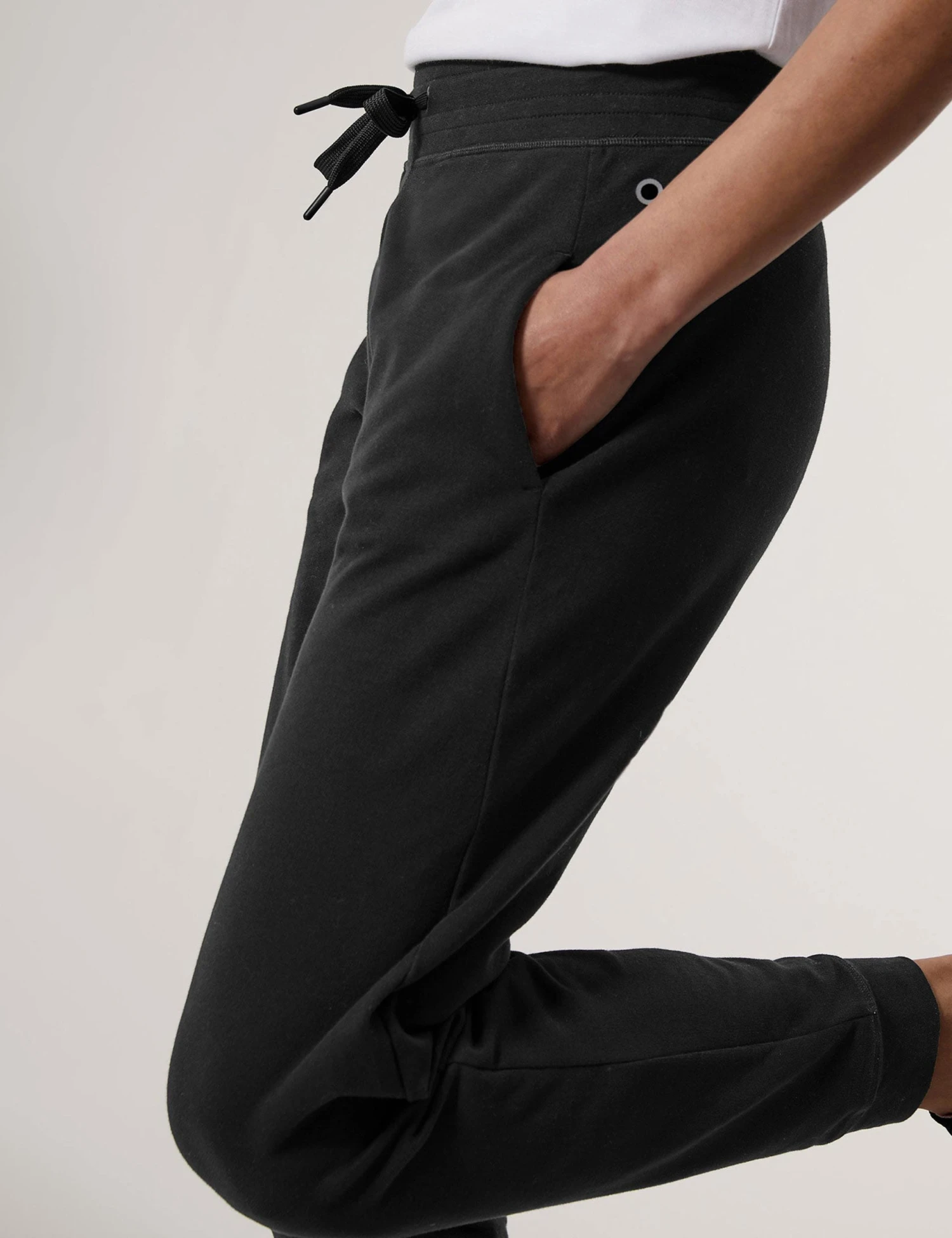 Cotton Rich Cuffed Joggers - Black 7 Cotton Rich Cuffed Joggers - Black - Image 5