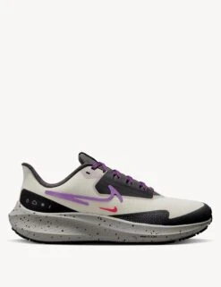 Nike Air Zoom Pegasus 39 Shield - Light Bone/vivid Purple-cobblestone