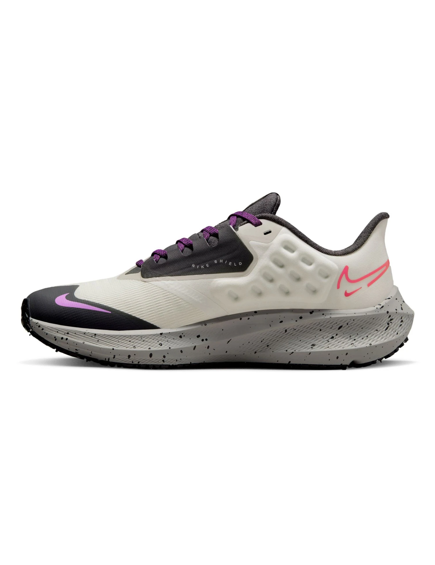 Nike Air Zoom Pegasus 39 Shield - Light Bone/vivid Purple-cobblestone 4 Nike Air Zoom Pegasus 39 Shield - Light Bone/vivid Purple-cobblestone - Image 2