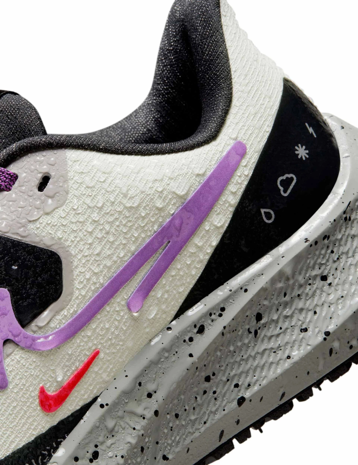 Nike Air Zoom Pegasus 39 Shield - Light Bone/vivid Purple-cobblestone 10 Nike Air Zoom Pegasus 39 Shield - Light Bone/vivid Purple-cobblestone - Image 8