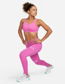 Nike Alpha Bra - Active Fuchsia/Black -Sportswear Store nike alpha bra fuchsia black DD0430 623 3