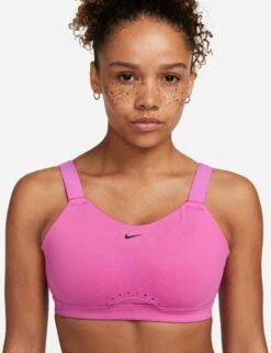 Nike Alpha Bra - Active Fuchsia/Black -Sportswear Store nike alpha bra fuchsia black DD0430 623 6