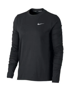 Nike Dri-FIT Element Crew - Black -Sportswear Store nike dri fit element crew black CU3277 010 2