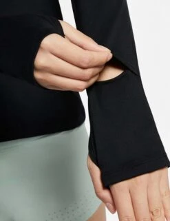 Nike Dri-FIT Element Crew - Black -Sportswear Store nike dri fit element crew black CU3277 010 6