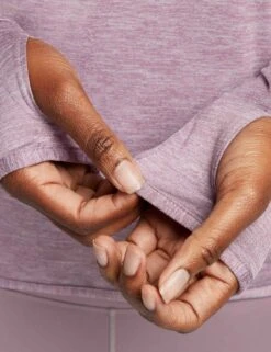 Nike Dri-FIT Swift Element UV Crew Neck Top - Violet Dust/Pewter/Heather -Sportswear Store nike dri fit swift element uv crew neck top violet pewter heather fb4297 536 5 964de7c2 fb1c 43e3 830f 52fa65ed7611