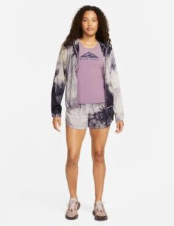 Nike Dri-FIT Trail Running Tank - Violet Dust/Purple Ink -Sportswear Store nike dri fit trail running tank violet purple dx1023 536 3