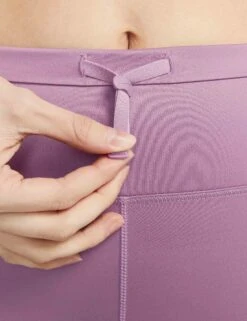 Nike Go Mid-Rise 7/8 Leggings - Violet Dust/Black -Sportswear Store nike go mid rise 7 8 leggings violet black dq5692 536 7