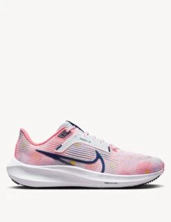 Nike Pegasus 40 Premium Shoes - Pearl Pink/Coral Chalk/White/Midnight Navy