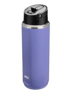 Nike Recharge Stainless Steel Straw Bottle - Light Thistle/Black/White | 710ml -Sportswear Store nike recharge stainless steel straw bottle thistle black white n1001632 50124 2