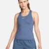 Nike Swoosh Bra Tank - Diffused Blue/White 2 Nike Swoosh Bra Tank - Diffused Blue/White -Sportswear Store nike swoosh bra tank blue white DV9897 491 1