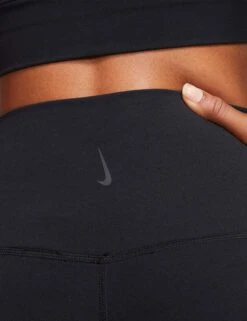Nike Yoga Luxe 7/8 Leggings - Black/Dark Smoke Grey -Sportswear Store nike yoga luxe 7 8 leggings black dark grey CJ3801 010 3