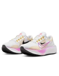 Nike Zoom Fly 5 Shoes - White/Vivid Sulphur/Amber Brown/Rush Fuchsia -Sportswear Store nike zoom fly 5 shoes white sulphur brown fuchsia DM8974 100 6 bd51ddf1 d622 4c04 bd31 e4181ff7846f