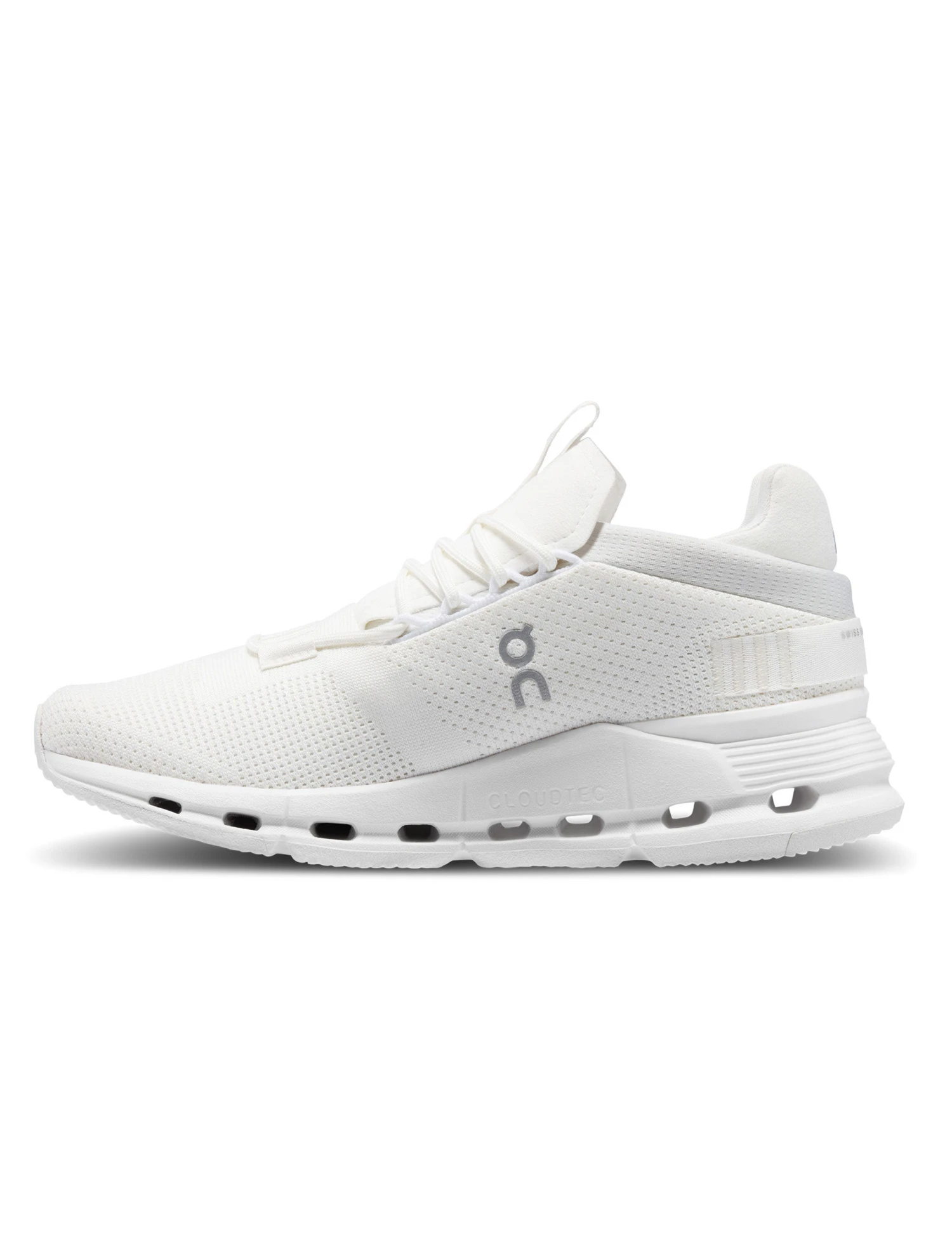 On Running Cloudnova - Undyed White/White 4 On Running Cloudnova - Undyed White/White - Image 2