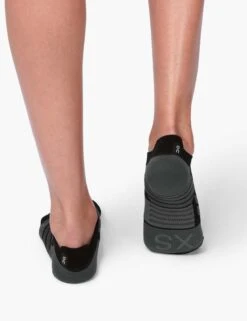 On Running Low Sock - Black/Shadow -Sportswear Store on running w low sock black shadow 6