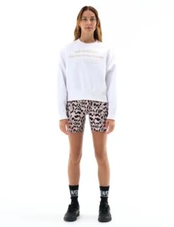 Base Down Sweat - Optic White -Sportswear Store pe nation base down sweat optic white 233F090 5