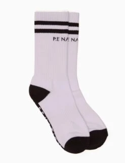 Marathon Crew Sock Twin Pack - White/Grey 10 Marathon Crew Sock Twin Pack - White/Grey -Sportswear Store pe nation marathon crew sock twin pack white grey 2