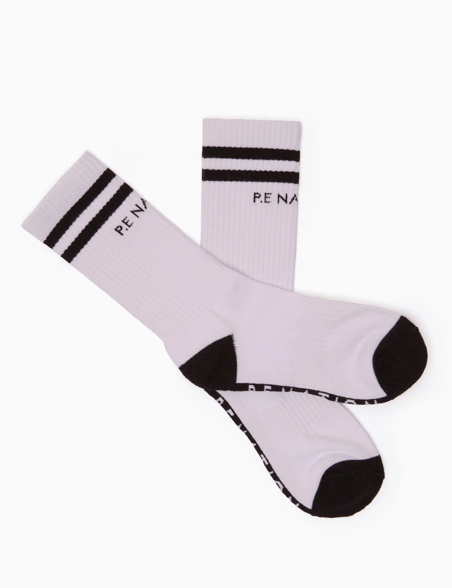 Marathon Crew Sock Twin Pack - White/Grey 6 Marathon Crew Sock Twin Pack - White/Grey - Image 4