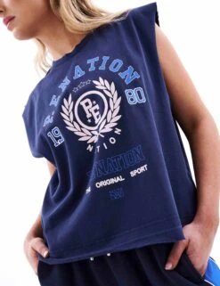 Overland Tank - Peacoat -Sportswear Store pe nation overland tank peacoat 2 b4abc7ea 9053 4312 a635 f377934e3e8e