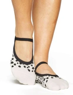 Dots Dance Grip Sock - Stretch Limo