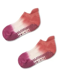 Wyatt Grip Sock - Rose