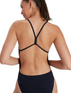 Speedo Eco Endurance+ Thinstrap Swimsuit - Navy -Sportswear Store speedo eco endurance thinstrap swimsuit navy 8 13539D740 2
