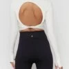 Spiritual Gangster Serene Seamless Twist Back Top - Stone -Sportswear Store spiritual gangster serene seamless twist back top stone FA23619002 2