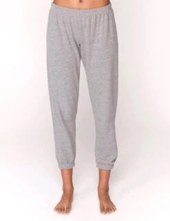Spiritual Gangster SG Varsity Perfect Sweatpant - Heather Grey
