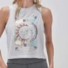 Spiritual Gangster Star Voyager Box Crop Tank - Cloud Heather Grey 1 Spiritual Gangster Star Voyager Box Crop Tank - Cloud Heather Grey -Sportswear Store spiritual gangster star voyager box crop tank cloud heather grey SU40411025 1