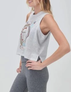 Spiritual Gangster Star Voyager Box Crop Tank - Cloud Heather Grey -Sportswear Store spiritual gangster star voyager box crop tank cloud heather grey SU40411025 5 31ae912e 0665 4c4a 838c 7e232553a0fe