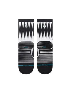 STANCE Keep It Movin Crew Socks -Sportswear Store stance keep it movin crew socks W448A23KEE BLK 2