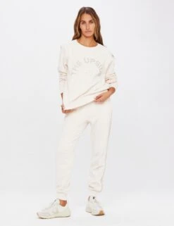 Baja Newport Crew - Bone -Sportswear Store the upside baja newport crew bone USW223051 5 6899e7cd 4271 4b6c beca 2b46280754e7