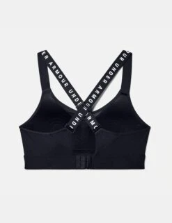 Under Armour Infinity High Sports Bra - Black -Sportswear Store under armour infinity high sports bra black 4