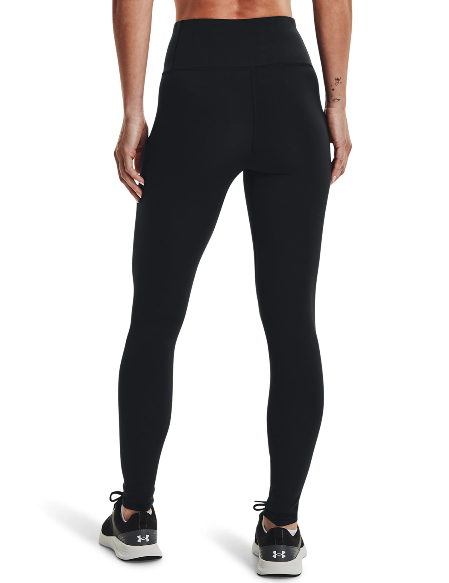 Under Armour Motion Full-Length Leggings - Black/Jet Grey 4 Under Armour Motion Full-Length Leggings - Black/Jet Grey - Image 2