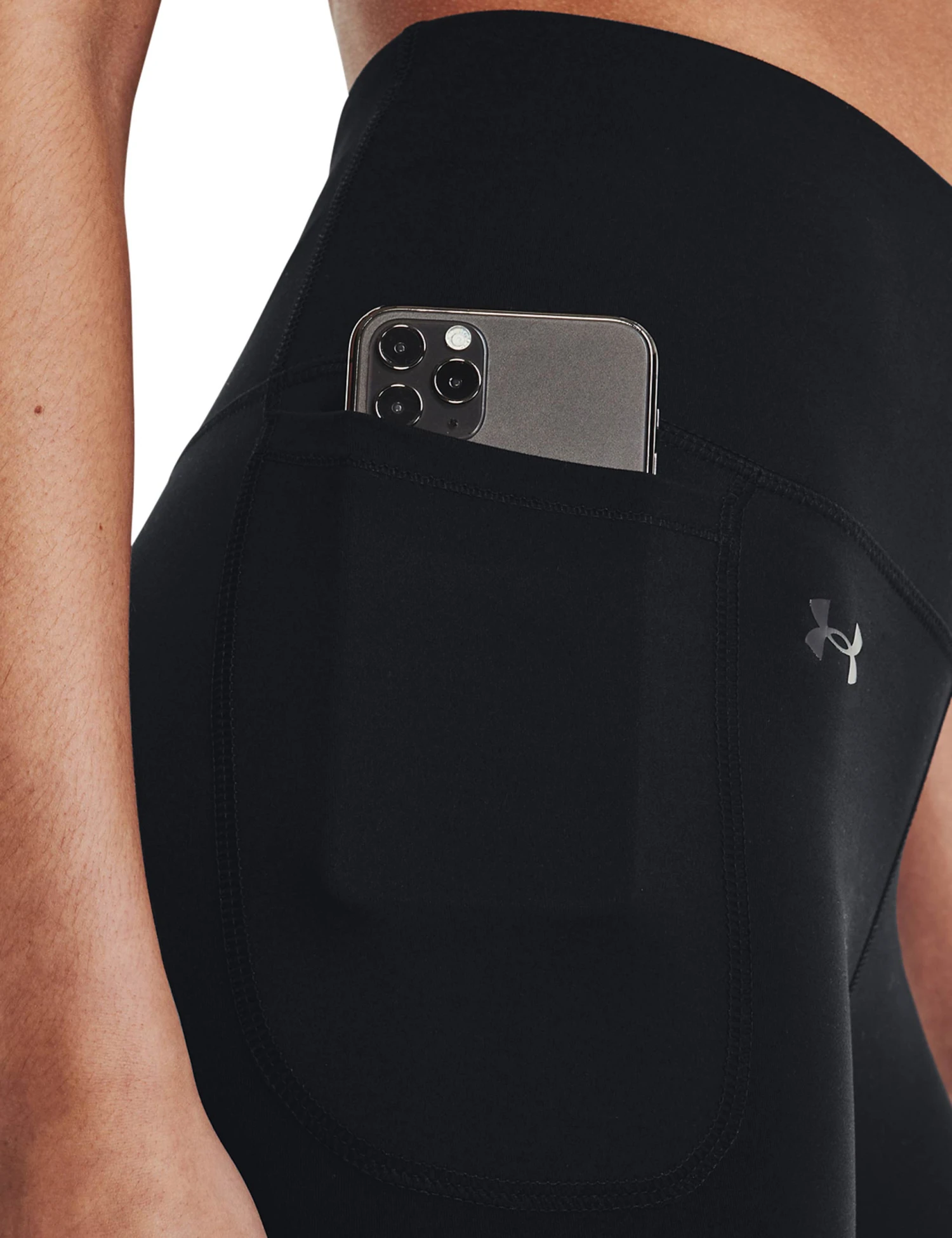 Under Armour Motion Full-Length Leggings - Black/Jet Grey 5 Under Armour Motion Full-Length Leggings - Black/Jet Grey - Image 3