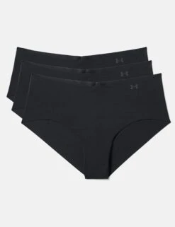 Under Armour Pure Stretch Hipster Underwear 3-Pack - Black