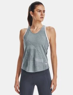 Under Armour Streaker Deco Diamond Tank-BLU