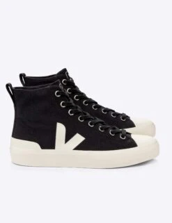 Veja Wata II Canvas - Black Pierre -Sportswear Store veja w wata ii canvas trainers black pierre PA0101397 5