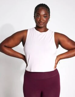 Crop It Tank - Soft Pink -Sportswear Store ymo crop it tank soft pink 5